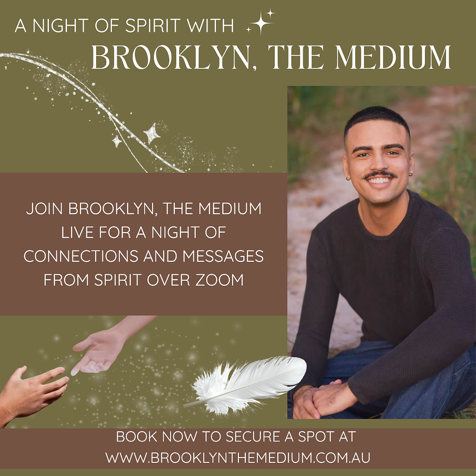 A Night of Spirit with Brooklyn, The Medium