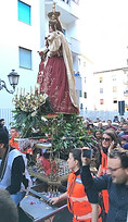 Pagani, la Madonna delle galline