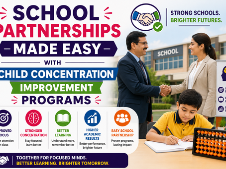School Partnerships Made Easy with Child Concentration Improvement Programs