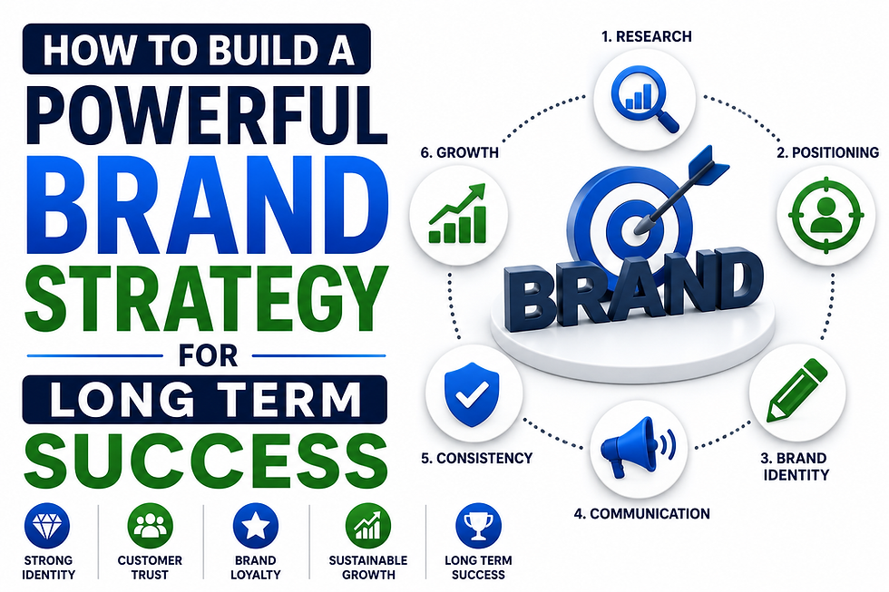 How to Build a Powerful Brand Strategy for Long Term Success