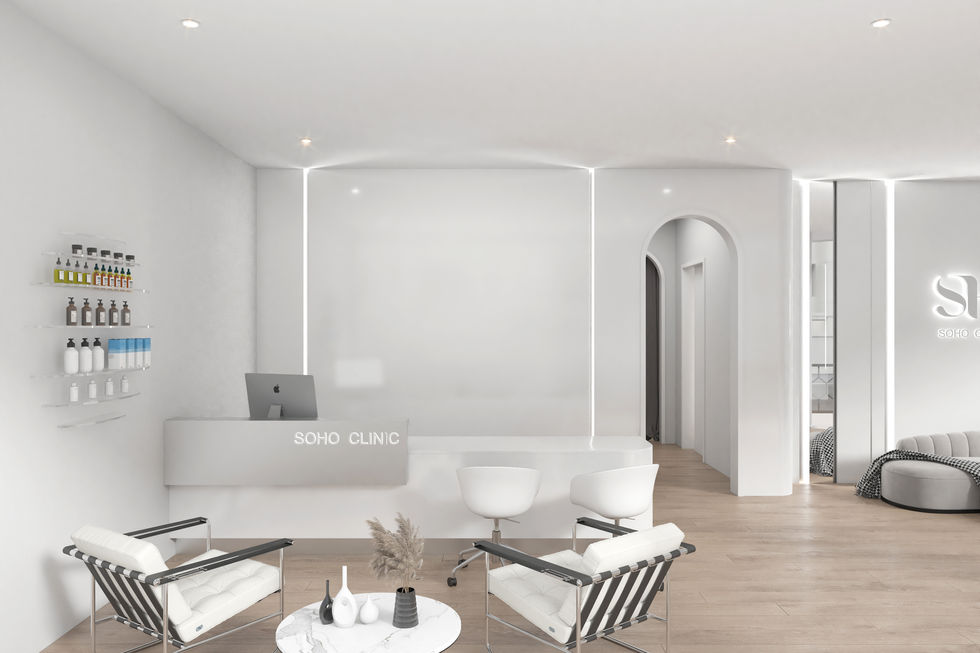 D21-Design ออกแบบภายใน SOHO Clinic - โซโฮ้ คลินิกเวชกรรมสาขาหาดใหญ่ สงขลา