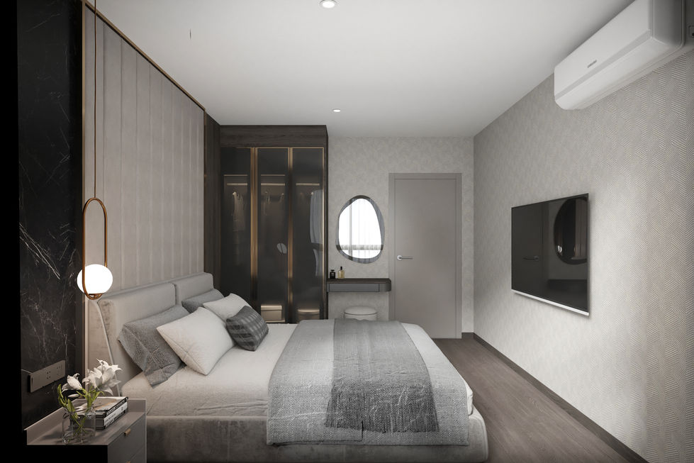 D21 Design ผลงาน บิ้วท์อินท์ โครงการ IDEO ASOK พระราม9