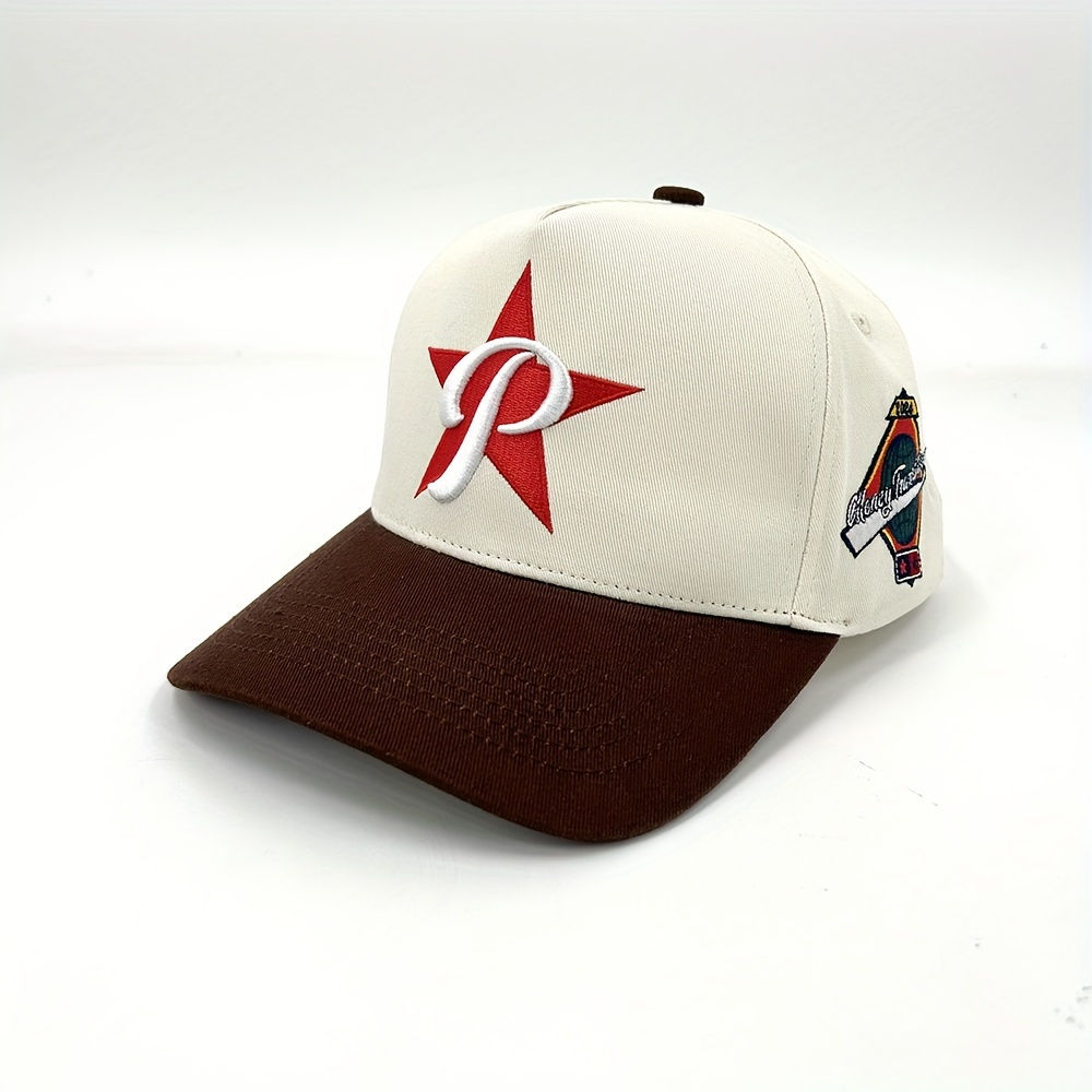 Premium 3D Embroidered Baseball Cap - Cotton Blend, Lightweight & Adjustable for