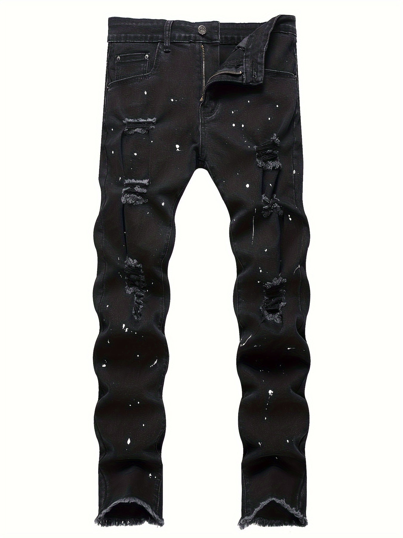 Men'S High Stretch Skinny Jeans, 61% Cotton 31% Polyester 7% Viscose 1% Elastane