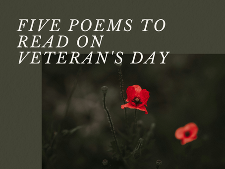 Five Poems to Read on Veteran's Day 