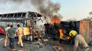 📰 Markapuram Bus Fire: ₹7 Lakh Ex Gratia for Deceased, ₹2.5 Lakh for Injured