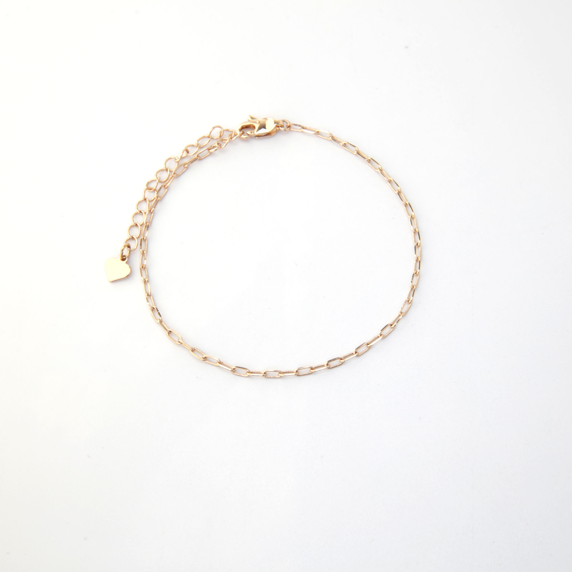 Extra Small Paperclip Stamped Cable