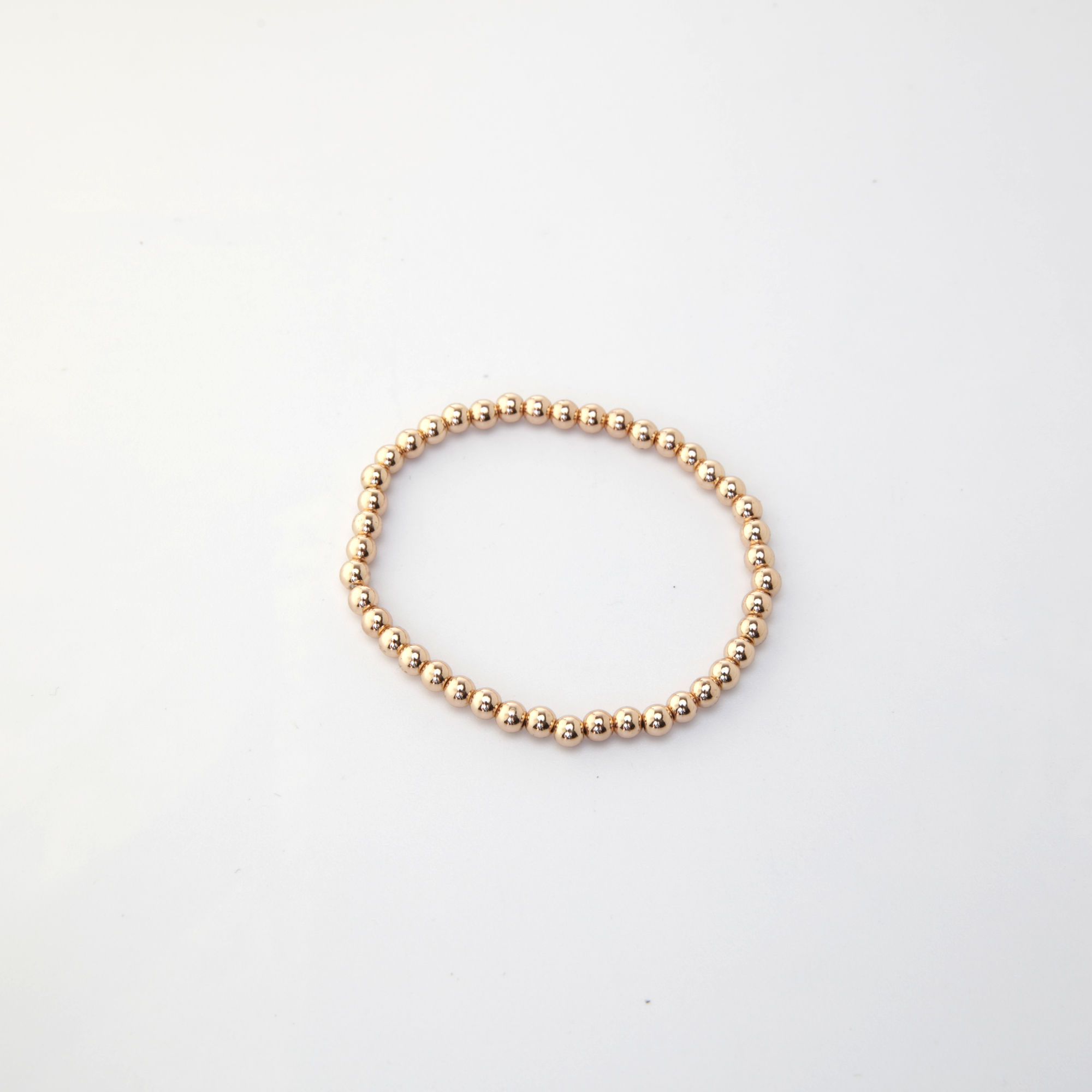 Classic Elastic Bead Bracelet