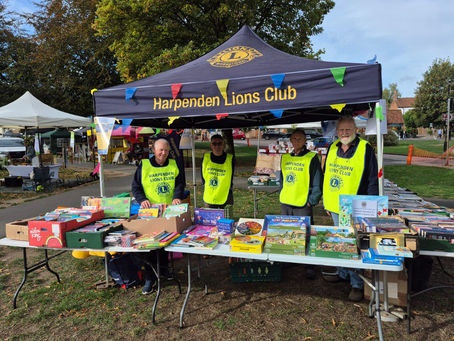 Harpenden Lions at the Sustainability Market