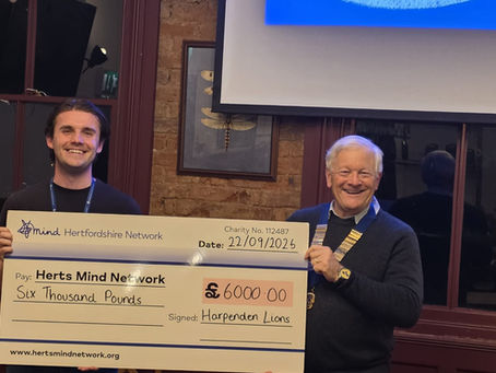 £6,000 for Mental Health: Harpenden Lions' Highland Gathering Supports Mind Hertfordshire