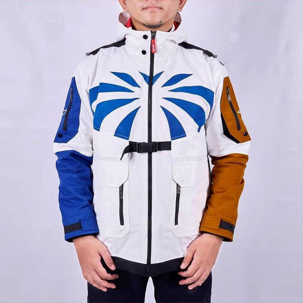 Thumbnail: Futuristic Urban Techwear Anime Windbreaker Jacket - Omega