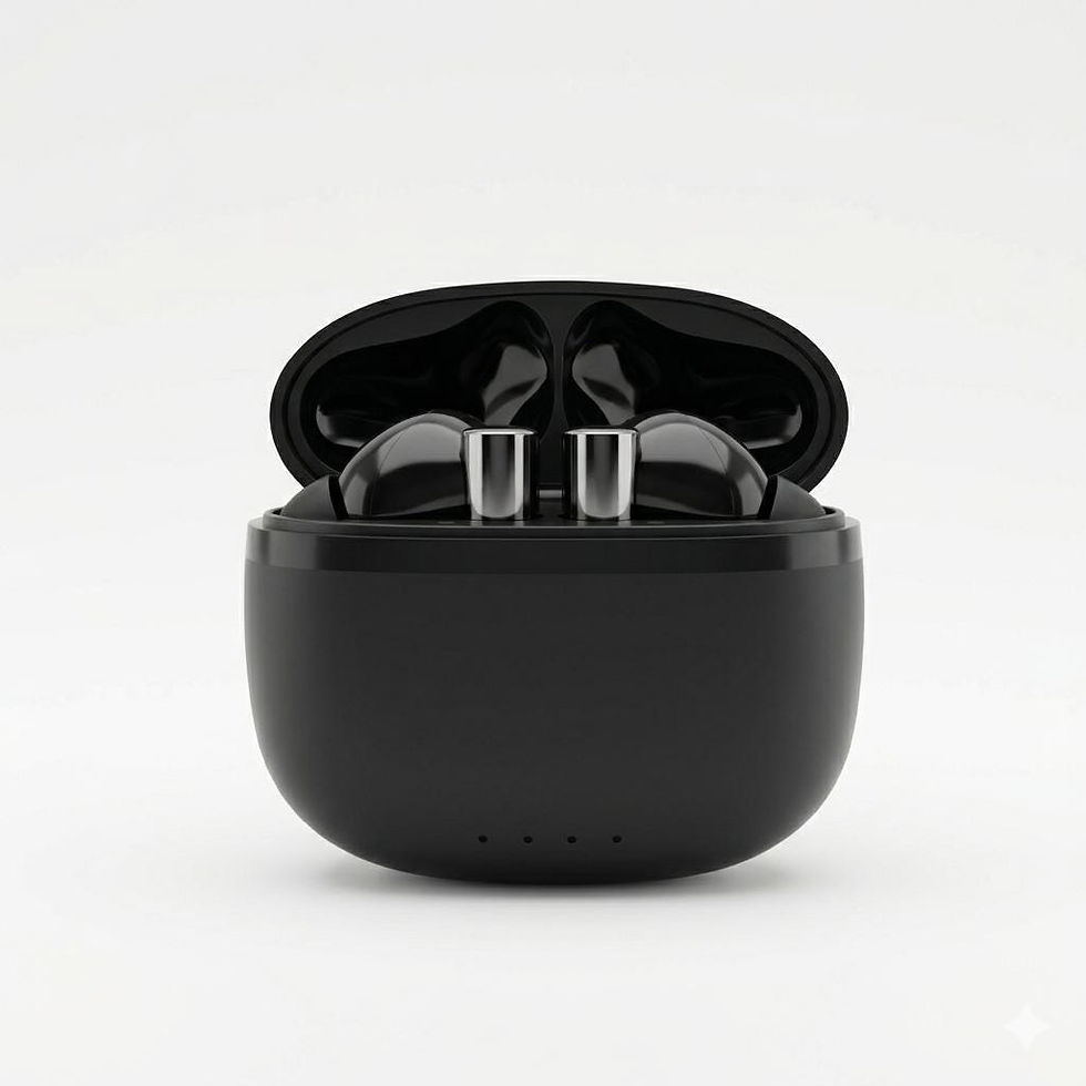 Thumbnail: Wireless Earbuds Bluetooth 5.4 Noise Cancelling Headphones for Sleep & Sports H