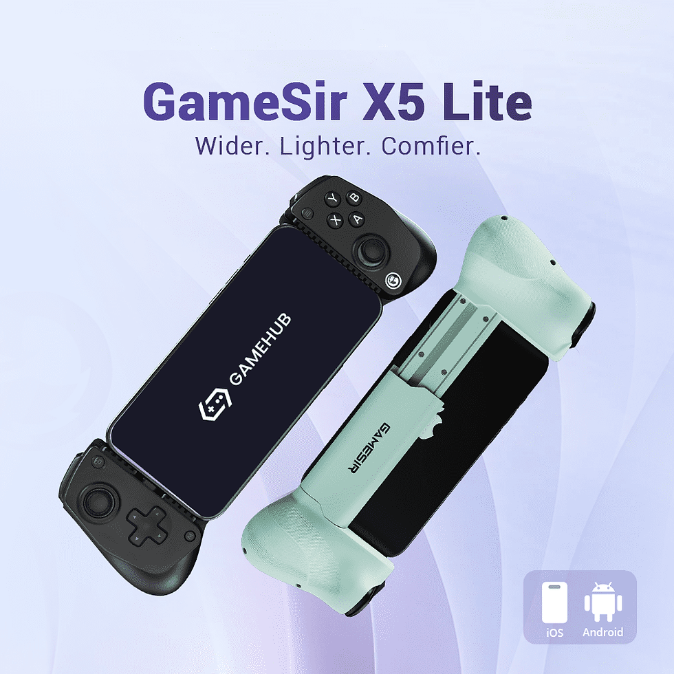 Thumbnail: GameSir X5 lite Mobile Gaming Controller with Hall Effect Sticks, Turbo Customi