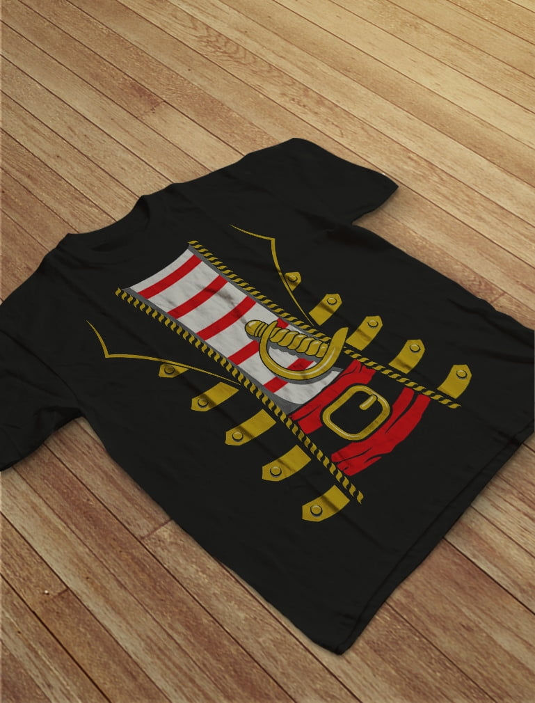 Thumbnail: Tstars Mens Halloween Party Shirt Pirate Shirt Buccaneer Shirt