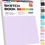 Thumbnail: Soucolor 9" x 12" Sketch Book, 100 Sheets Top Spiral Bound Sketchbook with Acid