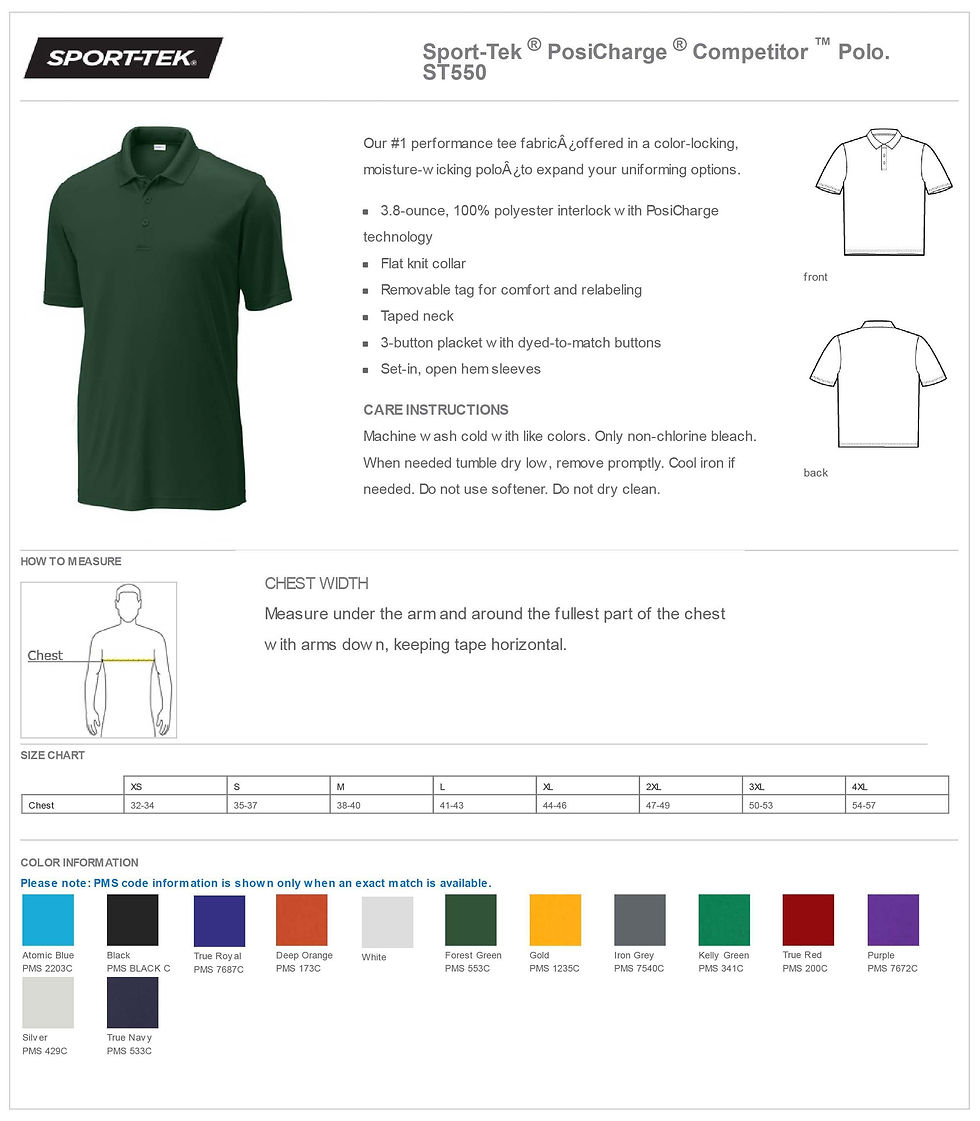 Thumbnail: Custom Logo Dry-Fit Polo Shirt: Personalized Business Uniform