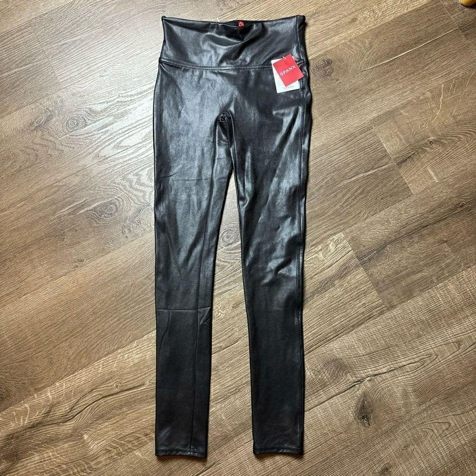 Thumbnail: SPANX | Faux Leather Legging NWT