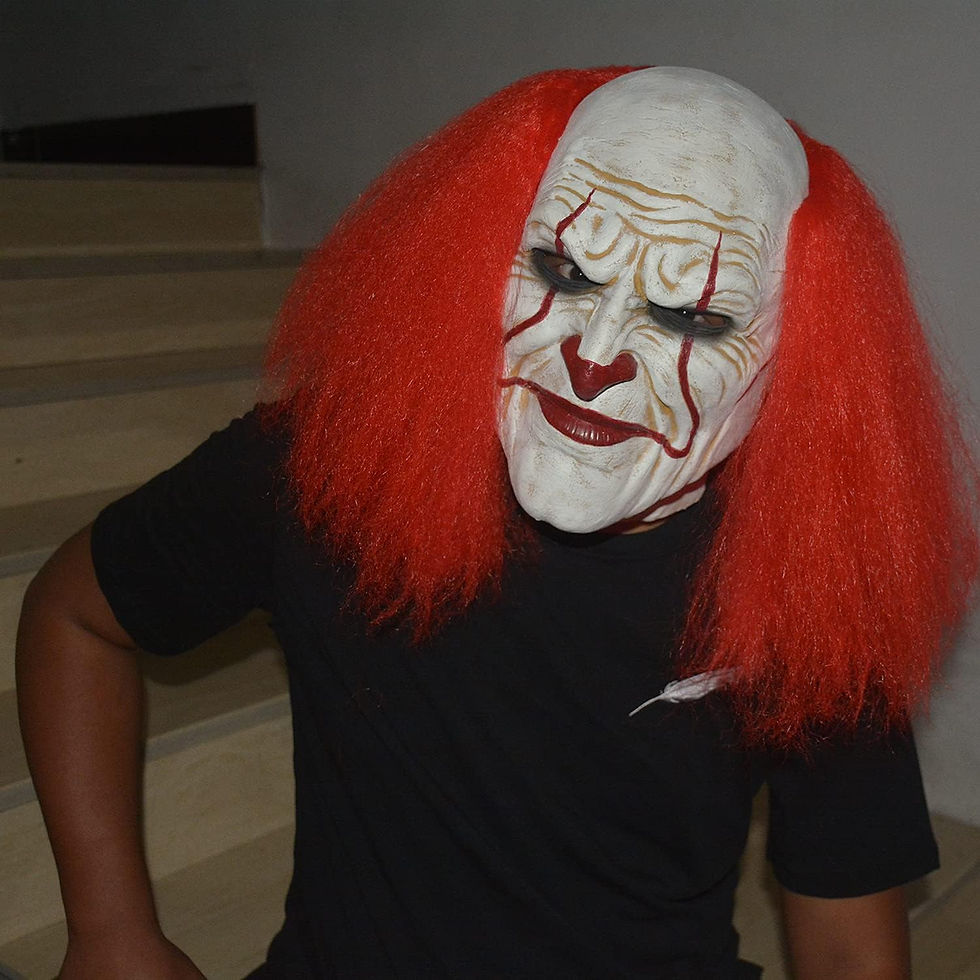 Thumbnail: Tree Stump Halloween Mask for Men Cosplay Scary Clown Masks for Adults