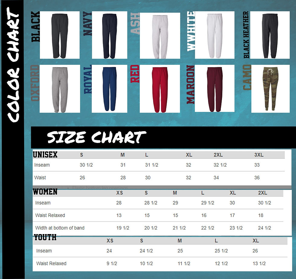 Thumbnail: Custom Fleece Joggers, Personalized Text, Matching Bridal Party & Sports