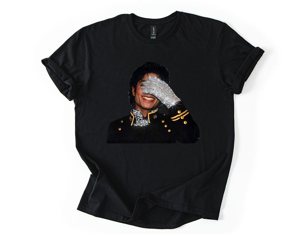 Thumbnail: Michael Jackson Glove Streetwear Tee, Vintage Music Video Sweatshirt, 1984 Vint