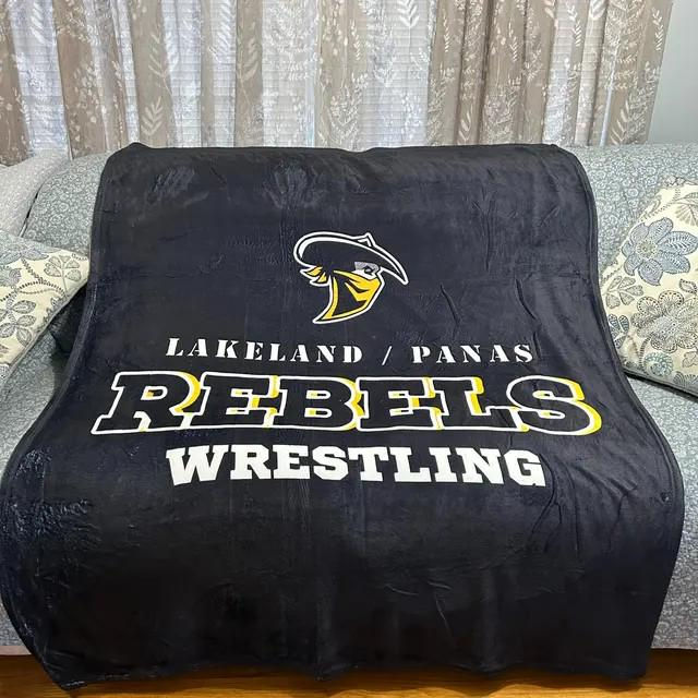 Thumbnail: Personalized Logo Blanket, Custom Business Logo Blanket, Club Gift, Perfect App