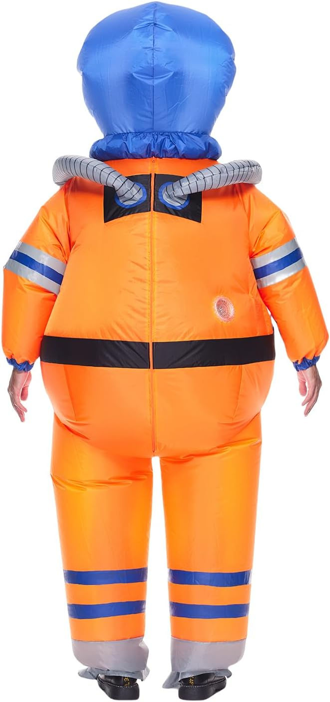 Thumbnail: Men Inflatable Astronaut Costume Funny Blow Up Suit for Adults