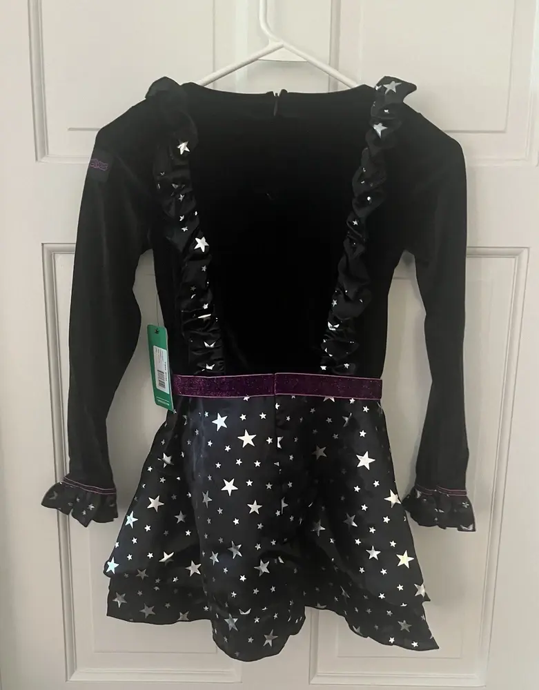 Thumbnail: Tipsy Elves Girls Witch Halloween Costume Dress Sz L NWT
