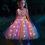Thumbnail: Princess Dresses for Girls Halloween Light Up Princess Costume 