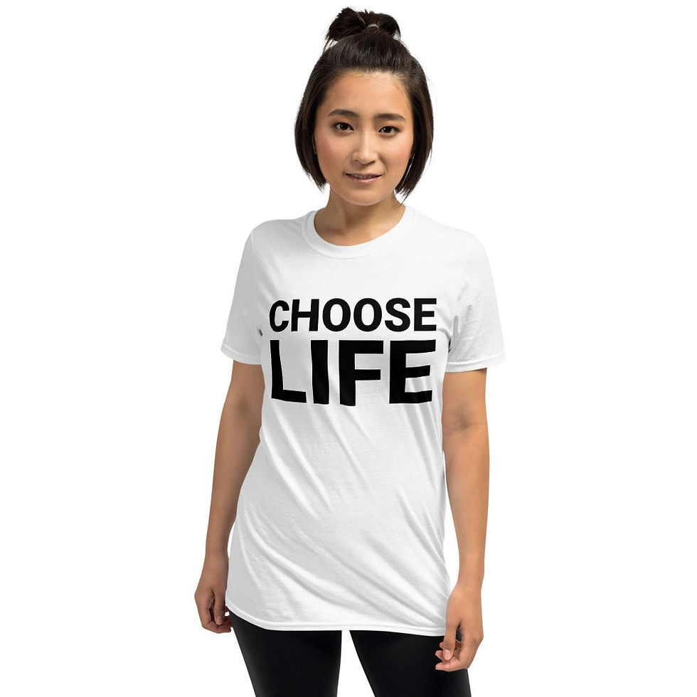 Thumbnail: Choose Life Short-Sleeve Unisex T-Shirt