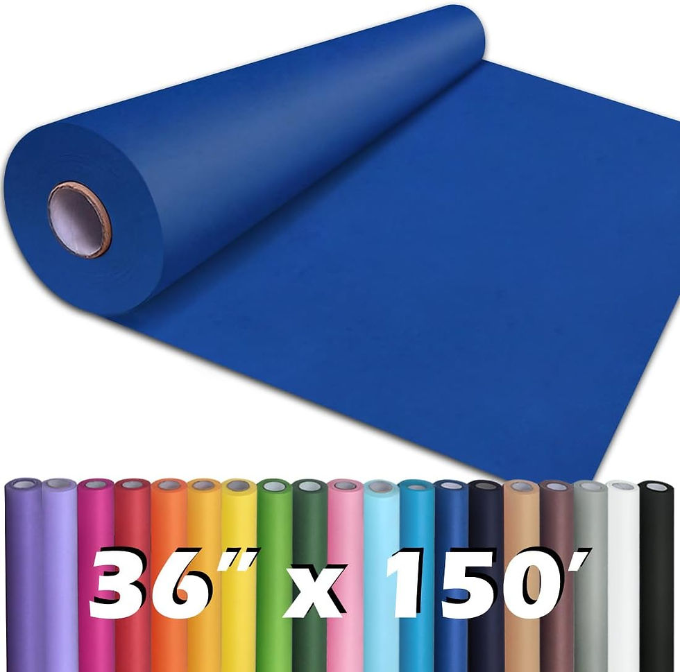 Thumbnail: PerkHomy Brown Kraft Paper Roll 17.5" x 1,200" (100') for Valentines Gift Wrapp