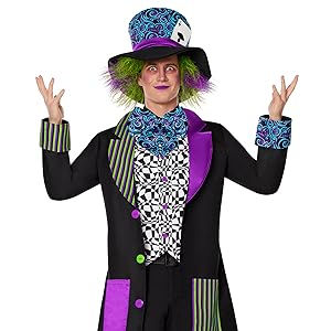 Thumbnail: Adult Mad Hatter Halloween Costume Cosplay Fairytale costumes