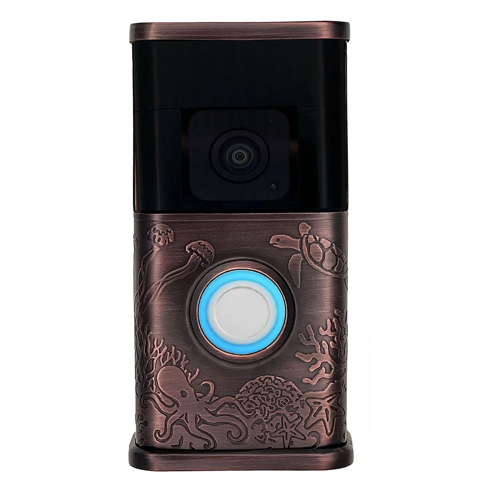 Thumbnail: Coastal Video Doorbell Cover (Ring 3, 3 Plus, 4, Battery Plus and Battery Pro)