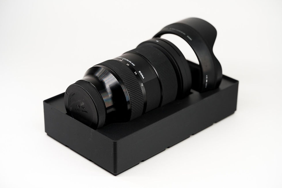 Thumbnail: Sigma 24-70 f2.8 E-Mount Lens Display and Drawer Organizer Compatible with Grid