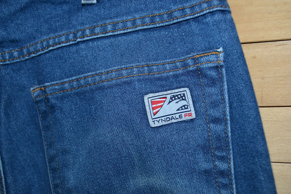 Thumbnail: Vintage Jeans Fire Resistant Tyndale USA
