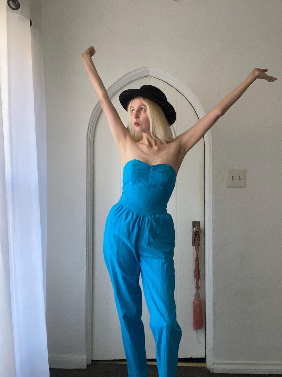 Thumbnail: All That Jazz Strapless Jumpsuit