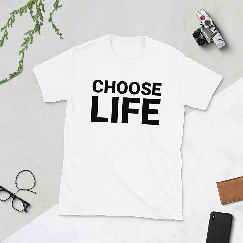 Thumbnail: Choose Life Short-Sleeve Unisex T-Shirt