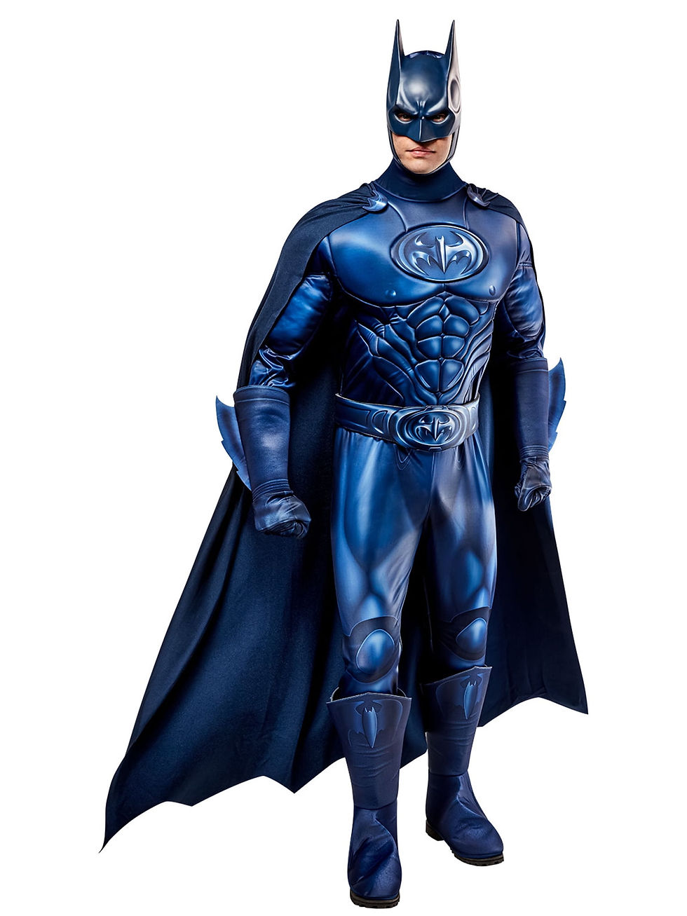 Thumbnail: Batman Deluxe Muscle Chest Costume for Adults by Rubies, Men's XL
