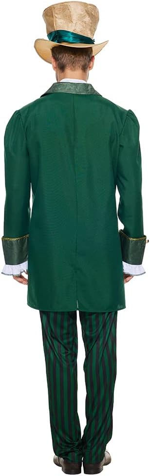 Thumbnail: FantastCostumes Men's The Hatter Costume Mad Tea Party Halloween Cosplay with To