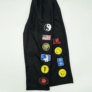 Thumbnail: Costume Karate Dress Up Uniform With Headband Belt Pretend Play Halloween Party