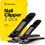 Thumbnail: Nail Clippers for Thick Nails - 2 Pack Heavy Duty Toenail & Fingernail Clippers
