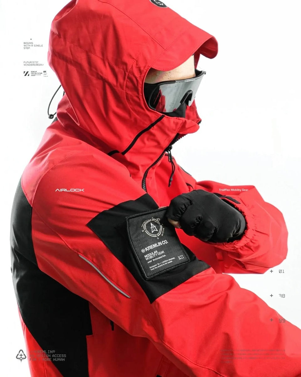 Thumbnail: Techwear Cyberpunk Gorpcore Windbreaker Modular Jacket -Windlock