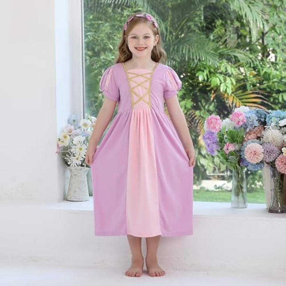 Thumbnail: Little Girls Renaissance Medieval Dress Irish Costume Cosplay