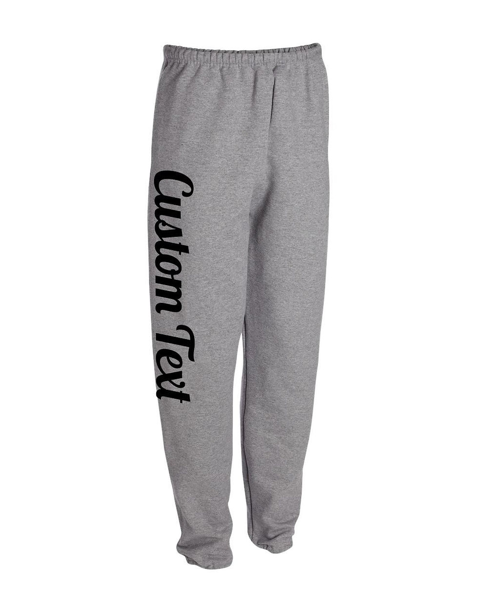Thumbnail: Custom Fleece Sweatpants, Personalized Text, Logo, Image