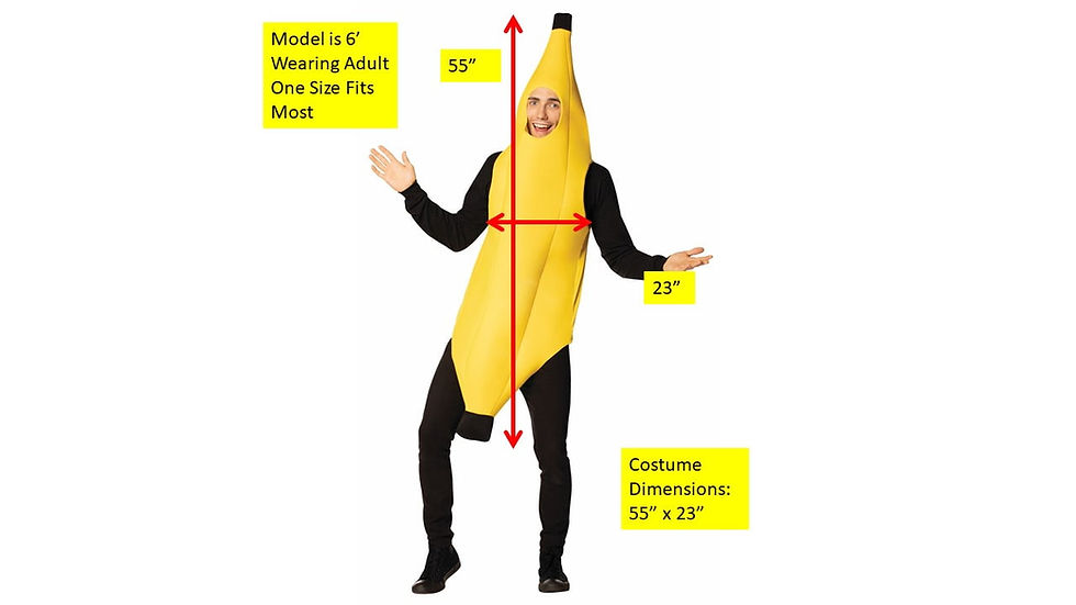 Thumbnail: Imposta Costumes Ultimate Banana Fruit Men's Halloween Costume for Adult
