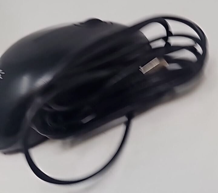 Thumbnail: Logitech B100 Wired USB Optical Mouse 3 Button for Laptop Desktop Office Black