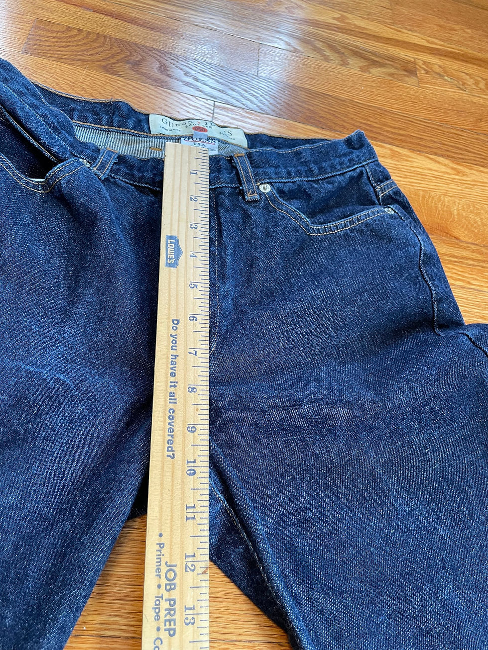 Thumbnail: Classic Blue Denim, Boot Leg, Low Waist