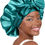 Thumbnail: YANIBEST Adjustable Silk Bonnet for Sleeping Women Double Layer Satin Bonnet Re