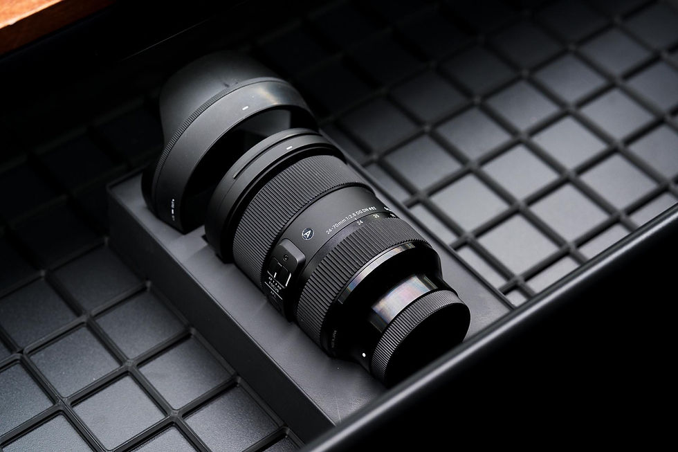 Thumbnail: Sigma 24-70 f2.8 E-Mount Lens Display and Drawer Organizer Compatible with Grid