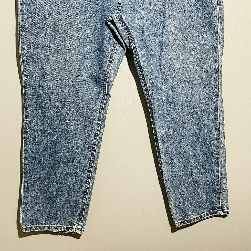 Thumbnail: Vintage USA LL Bean Straight Jeans Men Size 46 Classic Retro Outdoor Workwear A