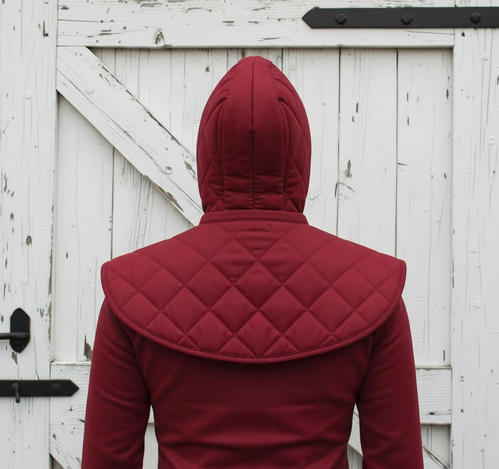 Thumbnail: Medieval Cotton Padded Coif – Armor Hood for LARP & Renfaire